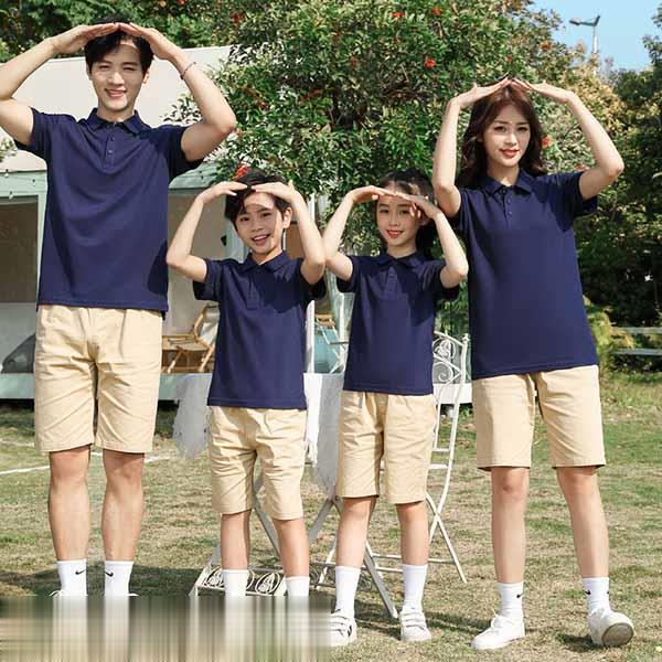 ao-dong-phuc-gia-dinh-co-co-1-3-1 Áo đồng phục gia đình có cổ màu xanh than