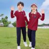 đồng phục mùa đông học sinh màu đỏ